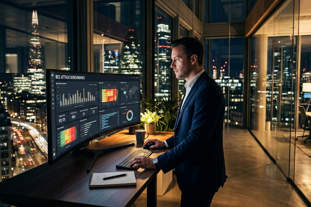 Financial wire transfer being intercepted by BEC attack with industry loss comparison